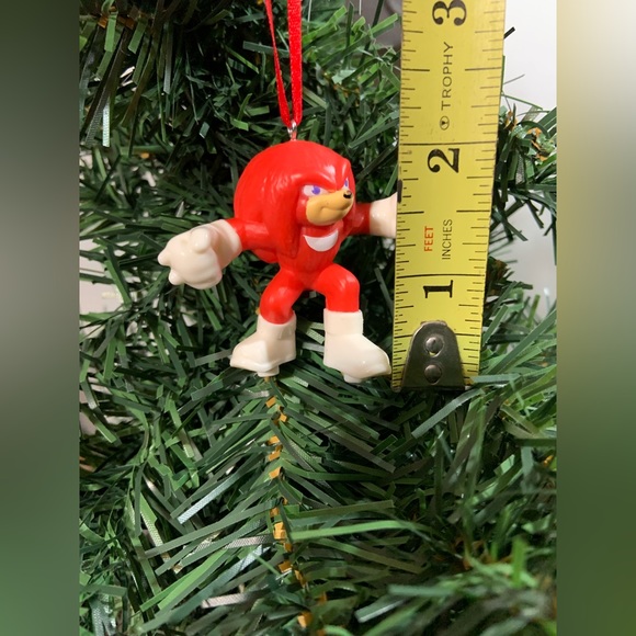 4 for $20 Sonic the Hedgehog Knuckles Christmas Ornament - Picture 7 of 10